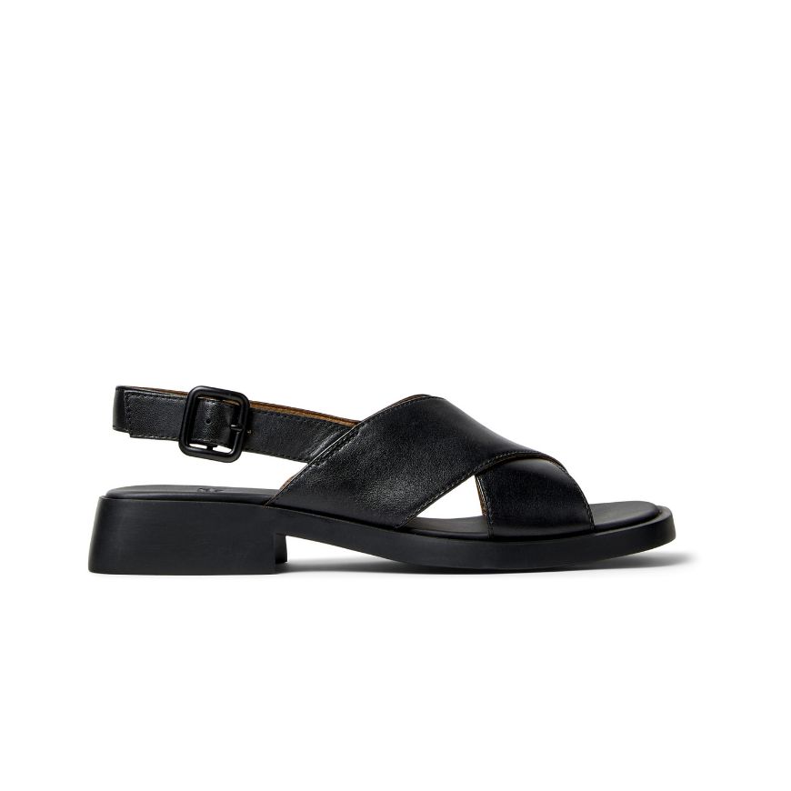 Picture of CAMPER WOMEN'S X-STRAP SANDAL DANA IN BLACK