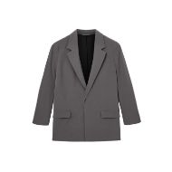 Picture of ALLSAINTS WOMEN'S ALEIDA TRI BLAZER IN DARK GULL GREY 8