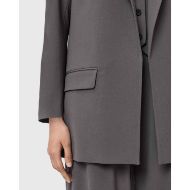 Picture of ALLSAINTS WOMEN'S ALEIDA TRI BLAZER IN DARK GULL GREY 3