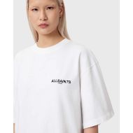 Picture of ALLSAINTS WOMEN'S SWOOP AMELIE T-SHIRT IN OPTIC WHITE 4