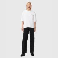 Picture of ALLSAINTS WOMEN'S SWOOP AMELIE T-SHIRT IN OPTIC WHITE 5