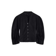 Picture of ALLSAINTS WOMEN'S MAUD LACE UP SHIRT IN BLACK 6