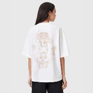 Picture of ALLSAINTS WOMEN'S TEMPUS AMELIE T-SHIRT IN OPTIC WHITE 2