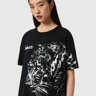 Picture of ALLSAINTS WOMEN'S ZAYA TEE DRESS IN BLACK 5
