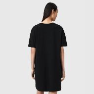Picture of ALLSAINTS WOMEN'S ZAYA TEE DRESS IN BLACK 2