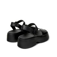 Снимка на CAMPER ДАМСКИ САНДАЛИ НА ПЛАТФОРМА С КАИШКА TASHA В ЧЕРНО 4