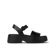 Снимка на CAMPER ДАМСКИ САНДАЛИ НА ПЛАТФОРМА С КАИШКА TASHA В ЧЕРНО 1