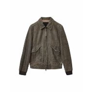 Снимка на ALLSAINTS МЪЖКО КОЖЕНО ЯКЕ MARLAND AVIATOR JACKET В БЕЖОВО 8
