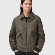 Снимка на ALLSAINTS МЪЖКО КОЖЕНО ЯКЕ MARLAND AVIATOR JACKET В БЕЖОВО 3