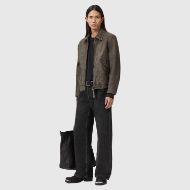 Снимка на ALLSAINTS МЪЖКО КОЖЕНО ЯКЕ MARLAND AVIATOR JACKET В БЕЖОВО 7