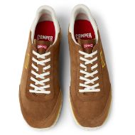 Picture of CAMPER MEN'S DRIFT WALK LEATHER SNEAKERS IN BROWN 3