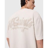 Снимка на ALLSAINTS МЪЖКА БЛУЗА ODYSSEY SHORT SLEEVE CREW T-SHIRT В БЯЛО 3