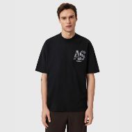 Снимка на ALLSAINTS МЪЖКА БЛУЗА MIXTAPE SHORT SLEEVE CREW T-SHIRT В ЧЕРНО 1