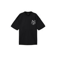Снимка на ALLSAINTS МЪЖКА БЛУЗА MIXTAPE SHORT SLEEVE CREW T-SHIRT В ЧЕРНО 8