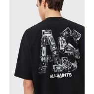 Снимка на ALLSAINTS МЪЖКА БЛУЗА MIXTAPE SHORT SLEEVE CREW T-SHIRT В ЧЕРНО 3