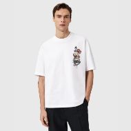 Снимка на ALLSAINTS МЪЖКА БЛУЗА BLADE SHORT SLEEVE CREW T-SHIRT В БЯЛО 1