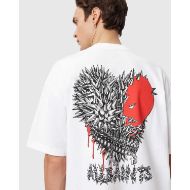Снимка на ALLSAINTS МЪЖКА БЛУЗА CHASTE SHORT SLEEVE CREW T-SHIRT В БЯЛО 3