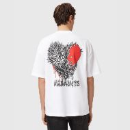Снимка на ALLSAINTS МЪЖКА БЛУЗА CHASTE SHORT SLEEVE CREW T-SHIRT В БЯЛО 2
