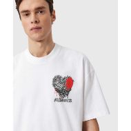 Снимка на ALLSAINTS МЪЖКА БЛУЗА CHASTE SHORT SLEEVE CREW T-SHIRT В БЯЛО 4