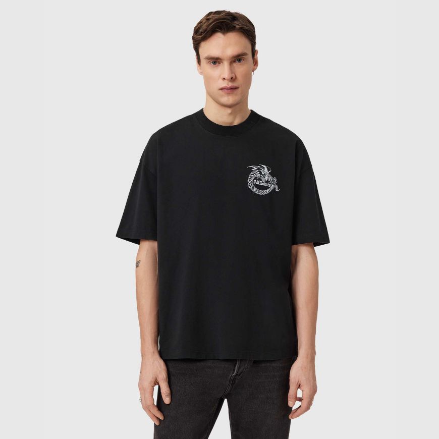 Снимка на ALLSAINTS МЪЖКА БЛУЗА TERRA SHORT SLEEVE CREW T-SHIRT В ЧЕРНО