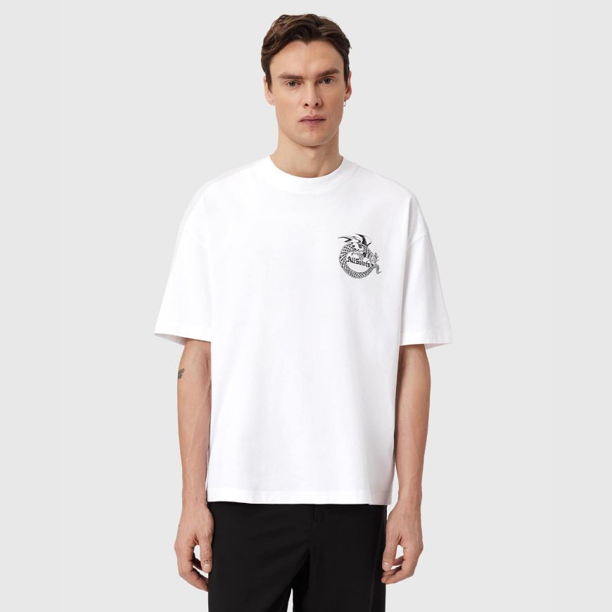 Снимка на ALLSAINTS МЪЖКА БЛУЗА TERRA SHORT SLEEVE CREW T-SHIRT В БЯЛО