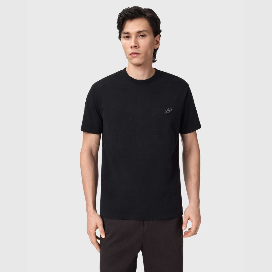 Снимка на ALLSAINTS МЪЖКА БЛУЗА CIPHER SHORT SLEEVE CREW T-SHIRT В ЧЕРНО