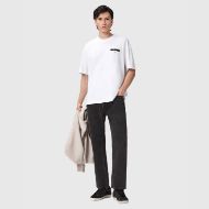 Снимка на ALLSAINTS MEN'S REDACT OVERSIZED ТЕНИСКА С БРОДИРАНО ЛОГО В БЯЛО 5