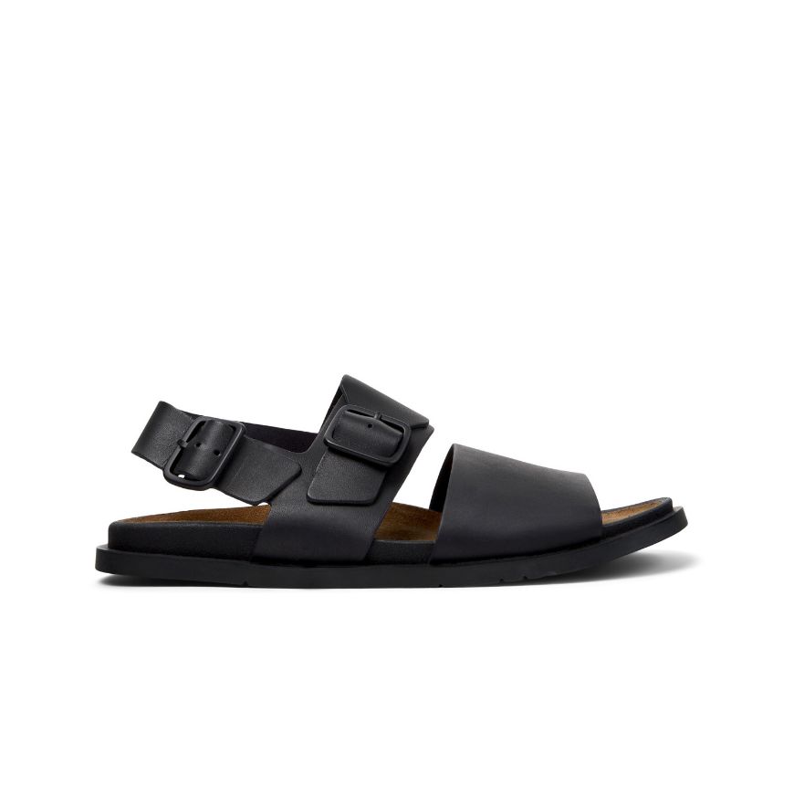 Picture of CAMPER MEN'S LLUC STRAP SANDAL IN BLACK