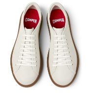 Picture of CAMPER MEN'S LEATHER SNEAKERS PELOTAS SOLLER IN WHITE 3