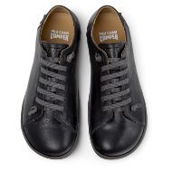 Picture of CAMPER MEN'S LEATHER LOW SHOES PEU CAMI IN BLACK 3