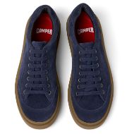 Picture of CAMPER MEN'S LEATHER SNEAKERS RUNNER TWENTYFIVE IN BLUE 3