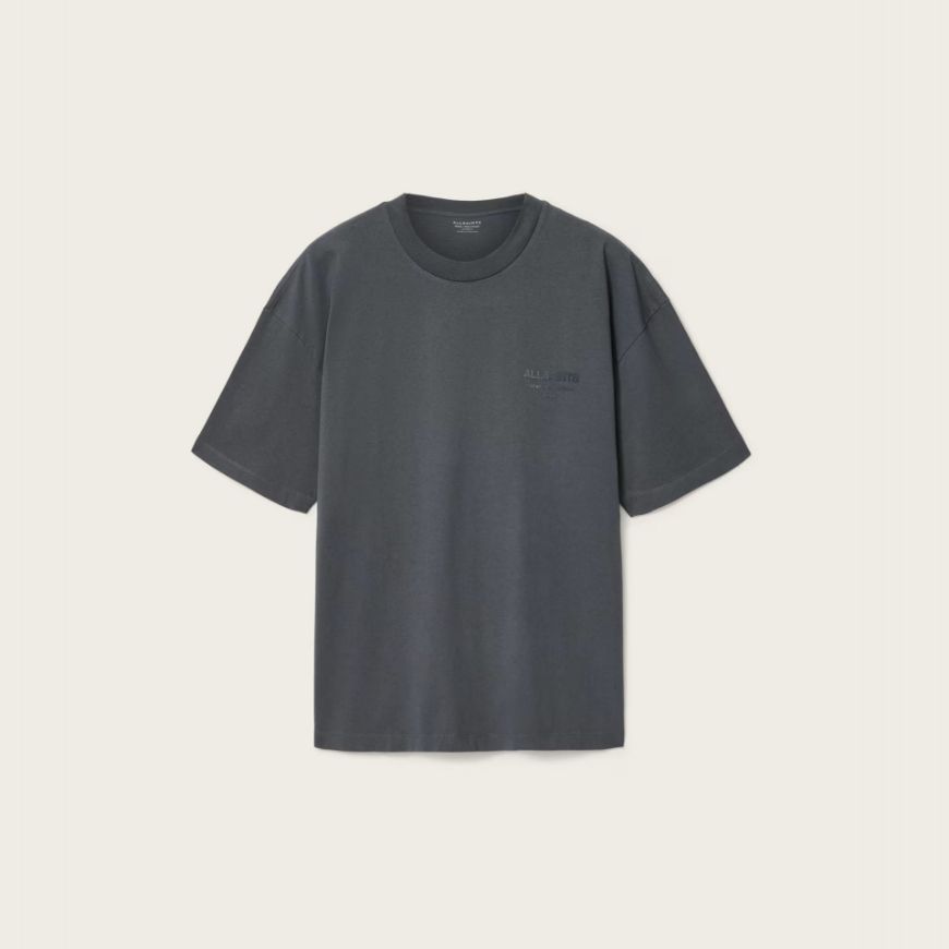 Снимка на ALLSAINTS МЪЖКА БЛУЗА XANDER SHORT SLEEVE CREW T-SHIRT В СИНЬО