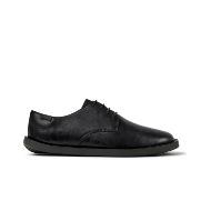 Picture of CAMPER MEN'S LEATHER SHOES WAGON IN BLACK 1