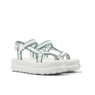Picture of CAMPER WOMEN'S PELOTAS FLOTA UP SANDAL IN WHITE 2