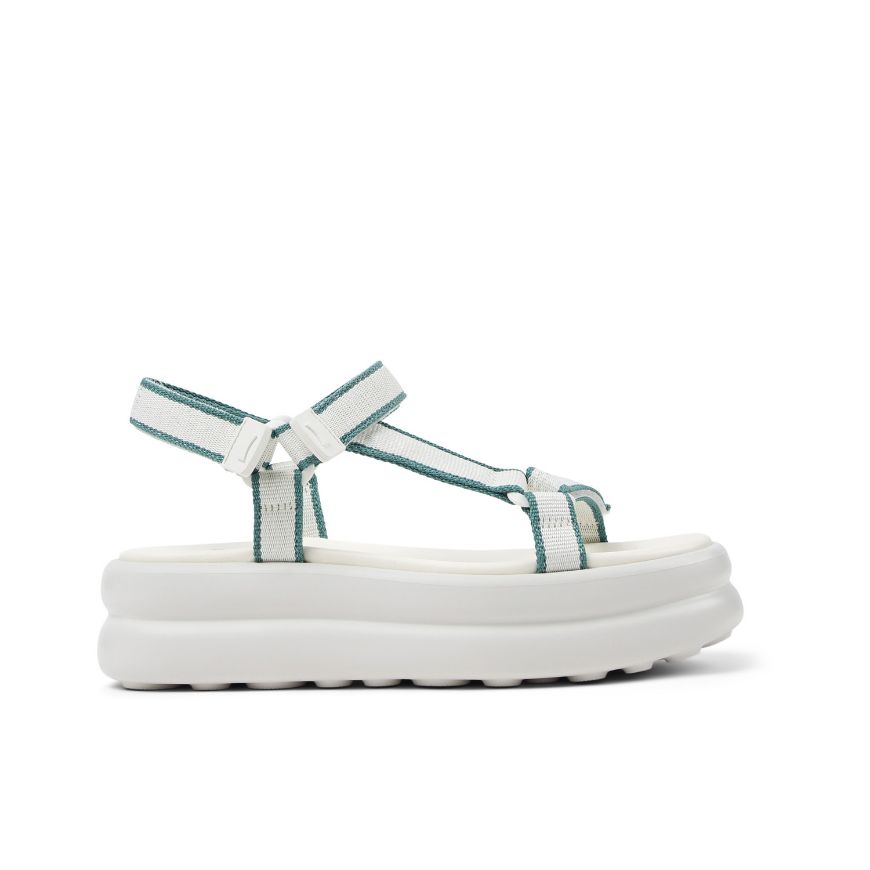 Picture of CAMPER WOMEN'S PELOTAS FLOTA UP SANDAL IN WHITE