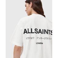 Снимка на ALLSAINTS ДАМСКИ ТОП UNDERGROUND ETTA T-SHIRT В БЯЛО 3