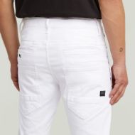 Picture of G-STAR MEN'S D-STAQ 3D SLIM JEANS IN PAPER WHITE GD 3