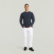 Picture of G-STAR MEN'S D-STAQ 3D SLIM JEANS IN PAPER WHITE GD 5