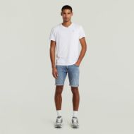 Picture of G-STAR MEN'S 3301 SLIM SHORTS IN FADED SEA POINT BLUE 4