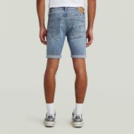 Picture of G-STAR MEN'S 3301 SLIM SHORTS IN FADED SEA POINT BLUE 2