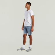 Picture of G-STAR MEN'S 3301 SLIM SHORTS IN FADED SEA POINT BLUE 5