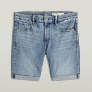 Picture of G-STAR MEN'S 3301 SLIM SHORTS IN FADED SEA POINT BLUE 6