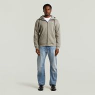 Снимка на G-STAR МЪЖКИ СУИТШЪРТ PREMIUM CORE HOODED ZIP SWEATER В ELEPHANT SKIN 4