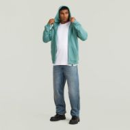 Снимка на G-STAR МЪЖКИ СУИТШЪРТ PREMIUM CORE HOODED ZIP SWEATER В MINERAL BLUE 6