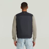 Picture of G-STAR MEN'S LIGHTWEIGHT VEST IN DK BLACK 2
