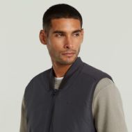 Picture of G-STAR MEN'S LIGHTWEIGHT VEST IN DK BLACK 3