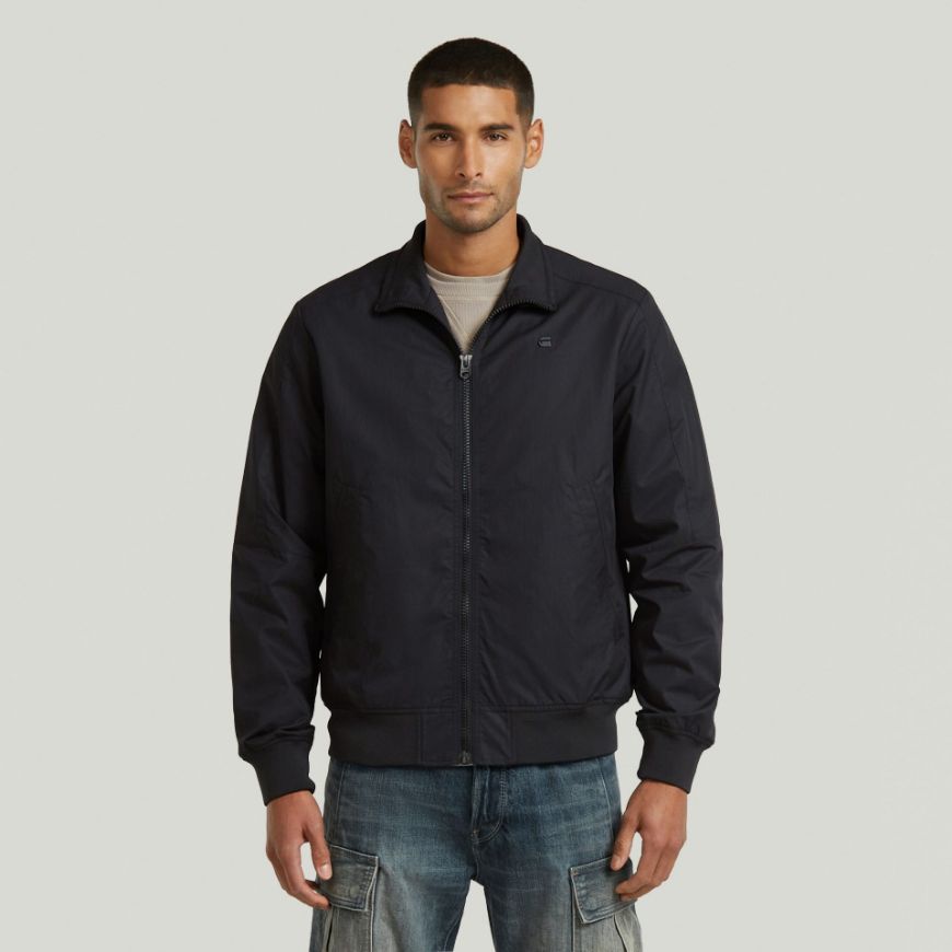 Picture of G-STAR MEN'S TRACK JACKET IN DK BLACK
