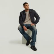 Picture of G-STAR MEN'S TRACK JACKET IN DK BLACK 6