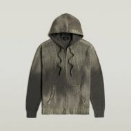 Picture of G-STAR MEN'S SUNFADED LOOSE HOODED KNIT JACKET IN TURF 7