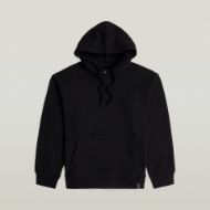 Picture of G-STAR MEN'S GS-01 RELAXED HOODED SWEATER IN DK BLACK 7
